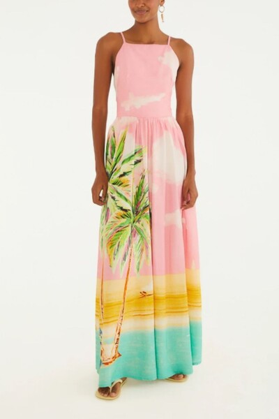 Foto Vestido longo coqueirao Farm