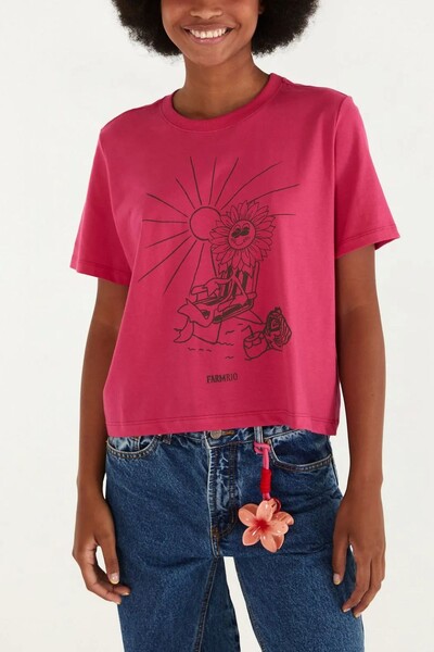 Foto T shirt prainha siga o sol Farm