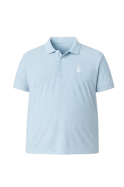 Foto Camisa polo masculina plus size Kwi