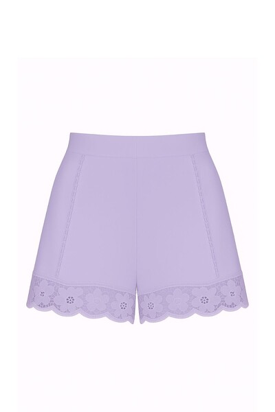 Foto Shorts algodão com renda Kwi