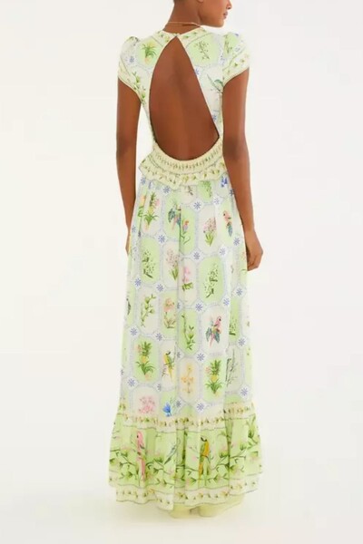 FotoVestido cropped porcelana tropical Farm