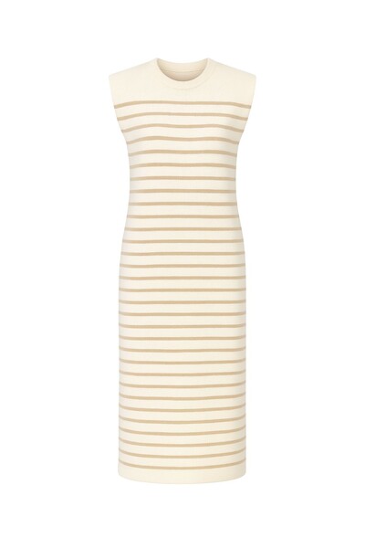 Foto Vestido regata cashmere listrado Kwi