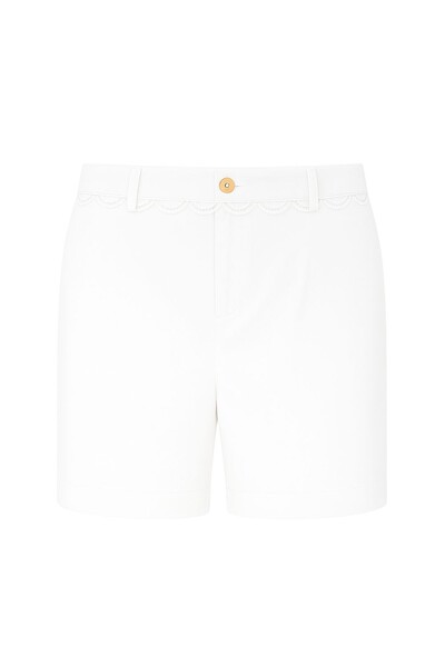 Foto Short plus size detalhe renda Kwi