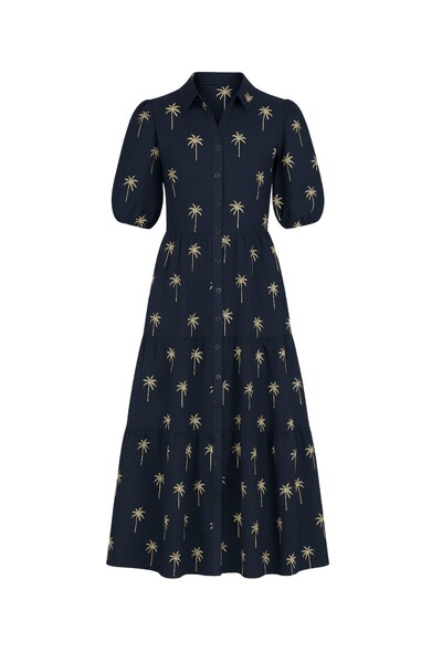 Foto Vestido midi coqueiro Kwi