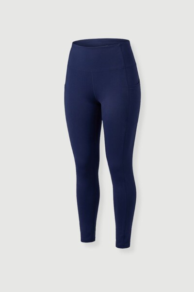 Foto Calça legging com cintura alta e bolsos laterais Kwi