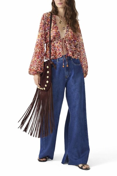 Foto Calça jeans boyfriend dark fenda Dress to