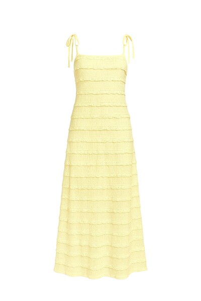 Foto Vestido longo c/ renda Kwi