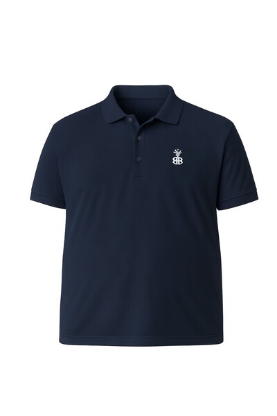 Foto Camisa polo masculina plus size Kwi