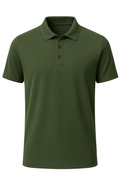 Foto Polo masculina tecido tecnológico Kwi