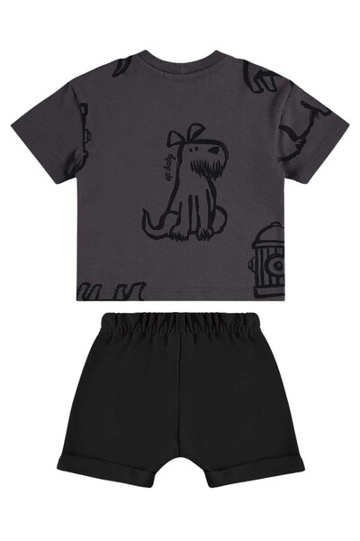 FotoConjunto camiseta malha e bermuda moletom Up Baby