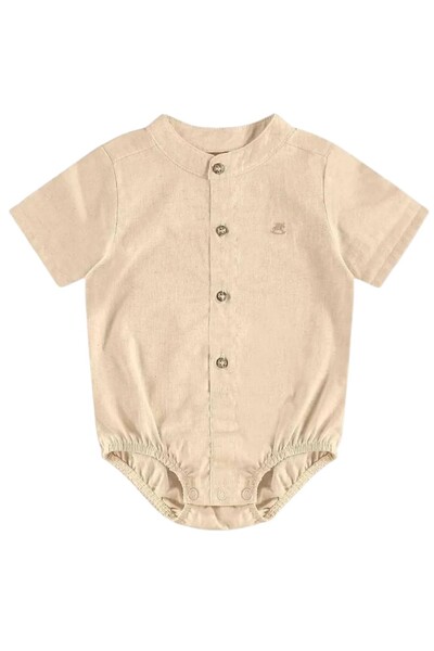 Foto Body camisa manga curta em tecido Up Baby