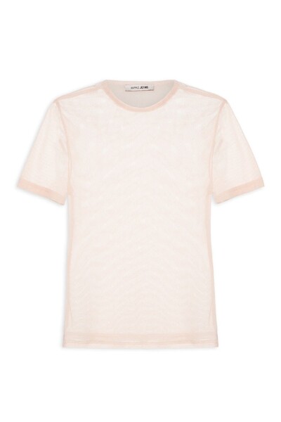 Foto Blusa de tule manga com brilho Animale Jeans