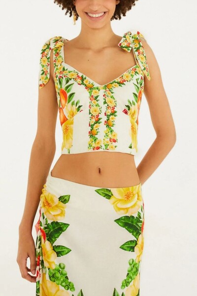 Foto Blusa floral picnic Farm