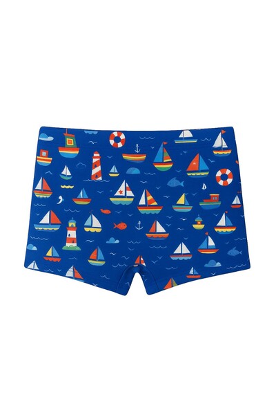 Foto Sunga infantil estampa barcos Kwi