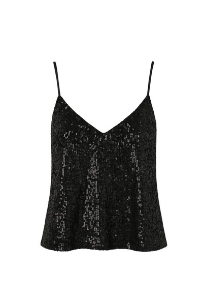 Foto Blusa alça em paetê Kwi