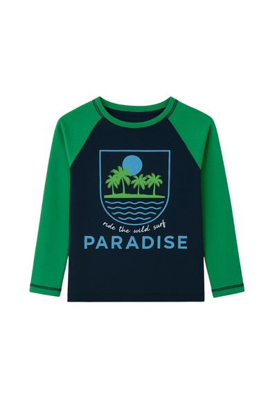 Foto Blusa infantil manga longa uv paradaise Kwi