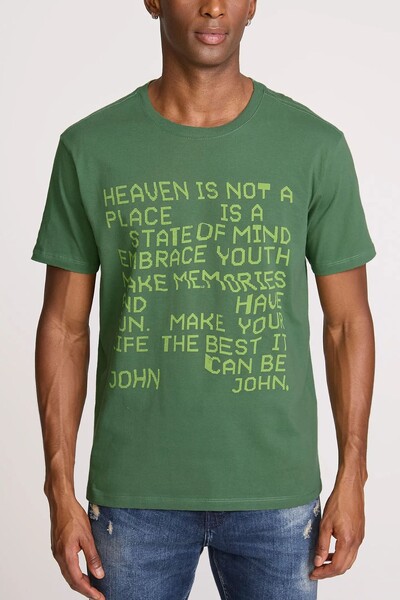 Foto Camiseta regular fit not a place John John