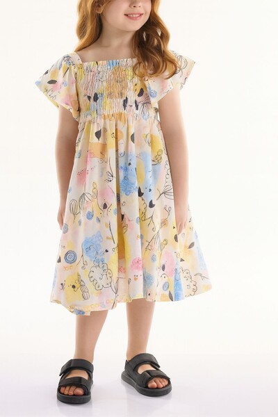 Foto Vestido sem manga em viscolinho Três E Já