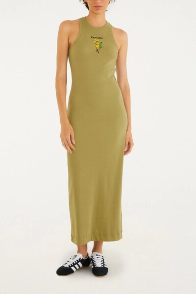 Foto Vestido midi rib cacho banana Farm