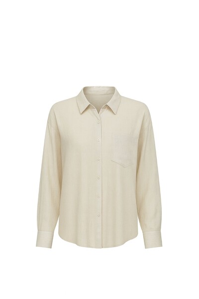 Foto Camisa tencel com bolso Kwi