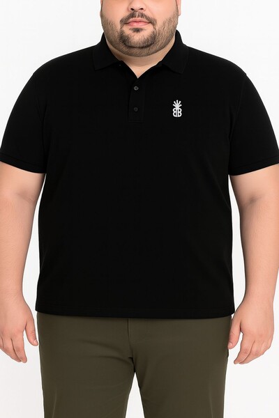FotoCamisa polo masculina plus size Kwi