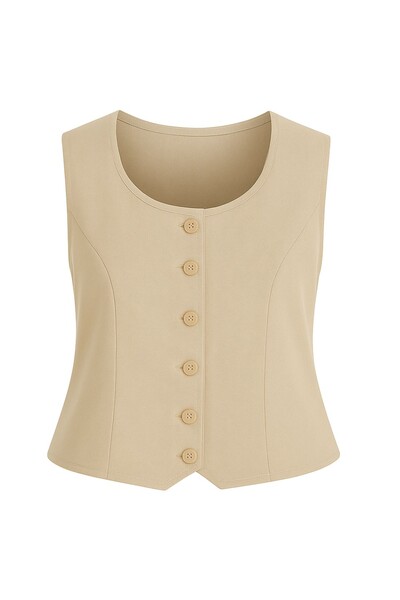 Foto Blusa colete plus size alfaiataria Kwi