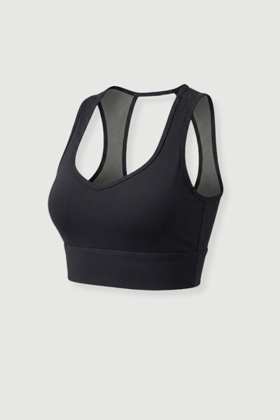 Foto Top fitness com costas abertas Kwi