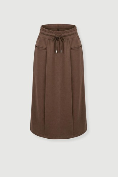 Foto Saia midi de moletom neoprene Kwi