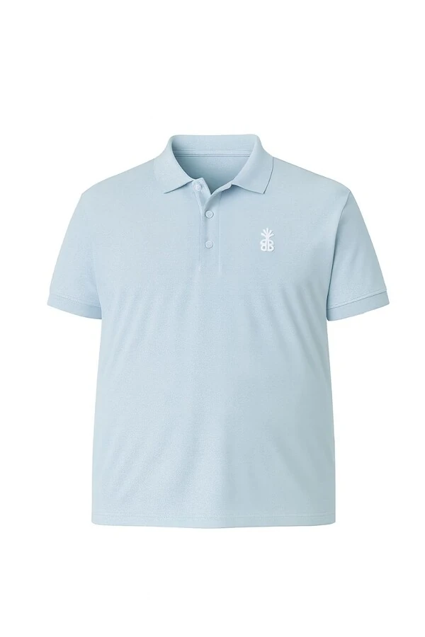Camisa polo masculina plus size Kwi