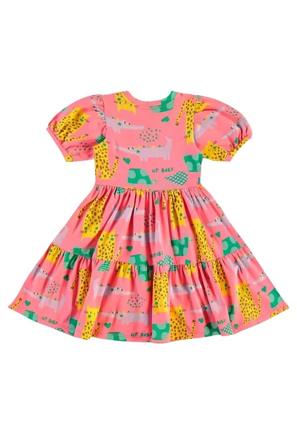 Vestido em cotton Up Baby