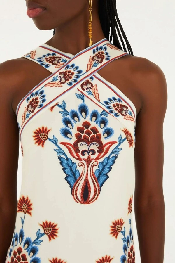 Vestido longo indra Farm
