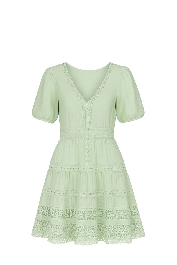 Vestido em renda Kwi