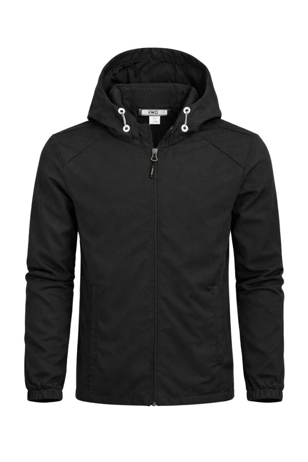 Jaqueta esportiva masculina com capuz removível Kwi