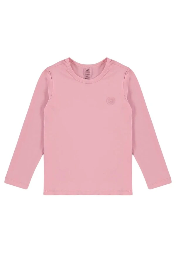 Camiseta manga longa praia em malha uv fps+50 Up Baby