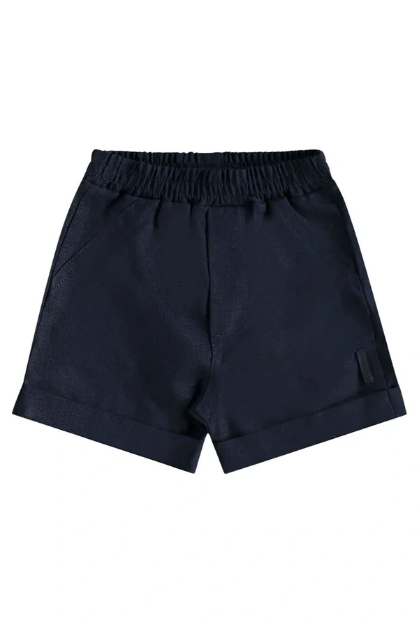 Conjunto body piquet e bertmuda linho Up Baby