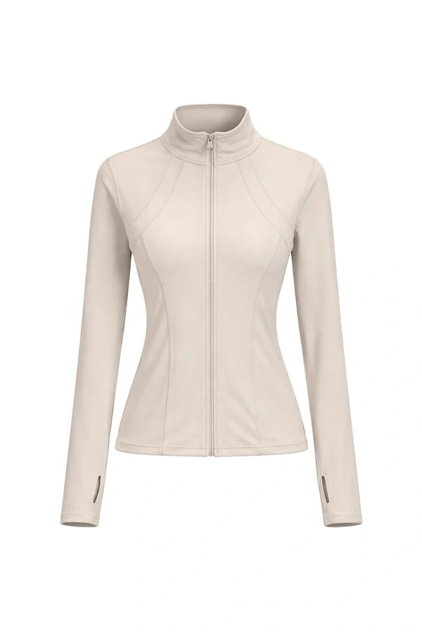 Jaqueta poliamida fitness Kwi