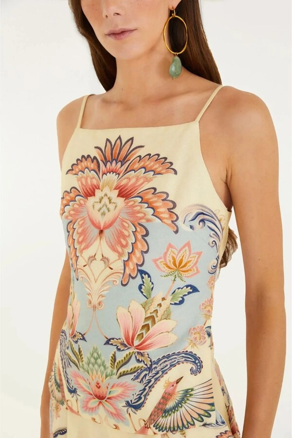 Blusa lenço recanto boho Farm