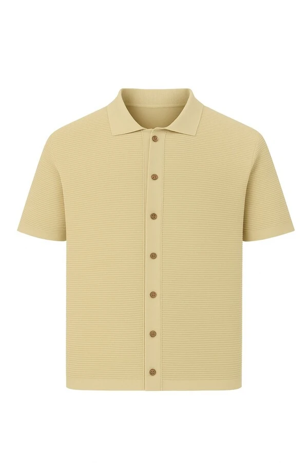 Camisa em Retilínea masculina Kwi