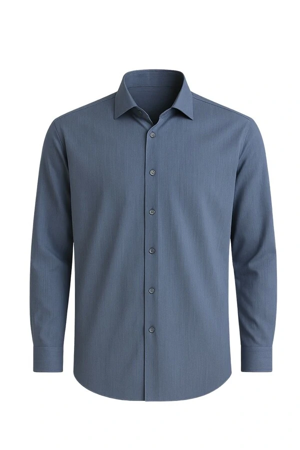 Camisa social masculina manga longa Zafferano