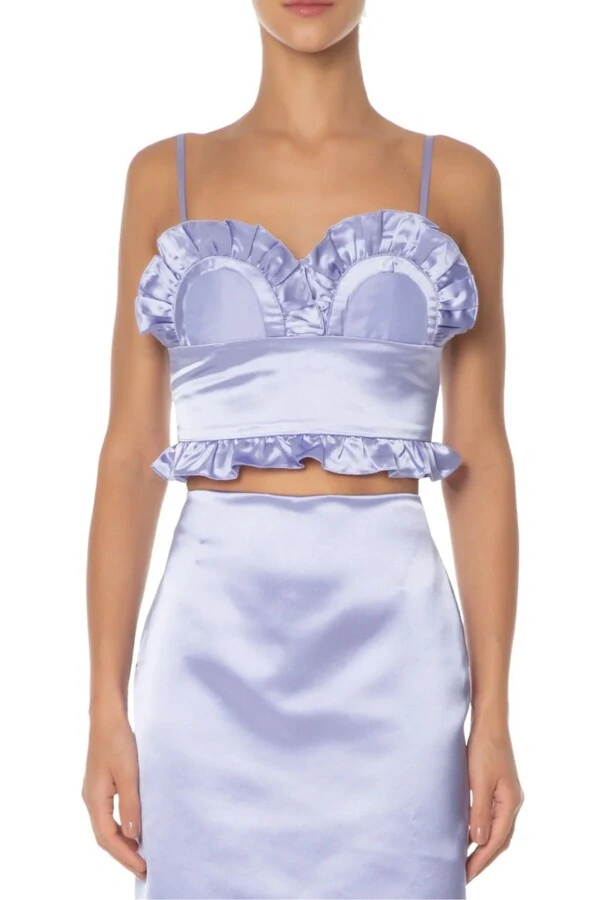 Top lila alcinha lila Lo de Lui