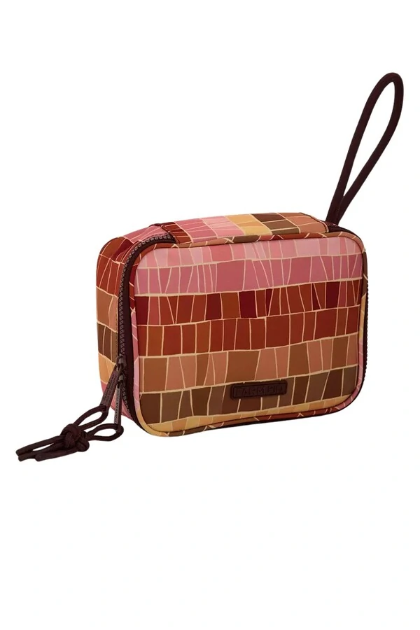 Necessaire xerô listra mosaico Farm