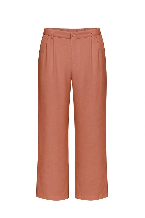 Calça de viscose pantalona Kwi