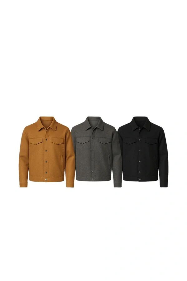 Jaqueta botões masculina Kwi