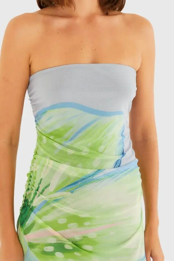 Vestido tule lirio tropical Farm