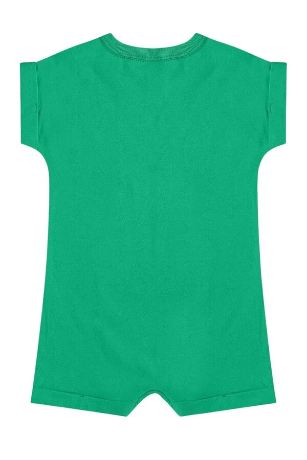 Macaquinho manga curta em meia malha Up Baby