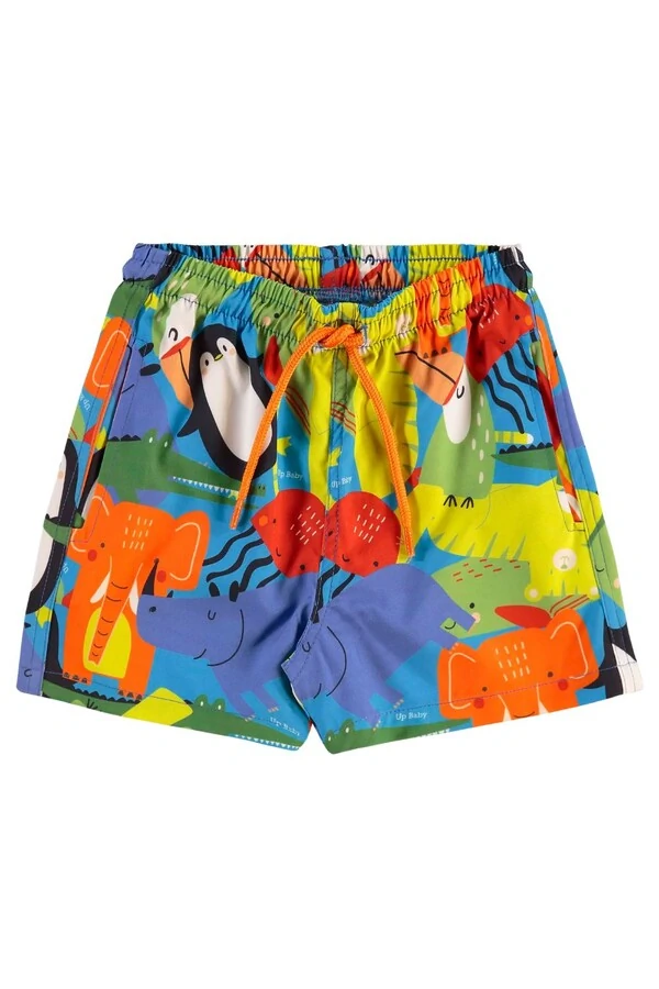 Short em microfibra com elastano Up Baby