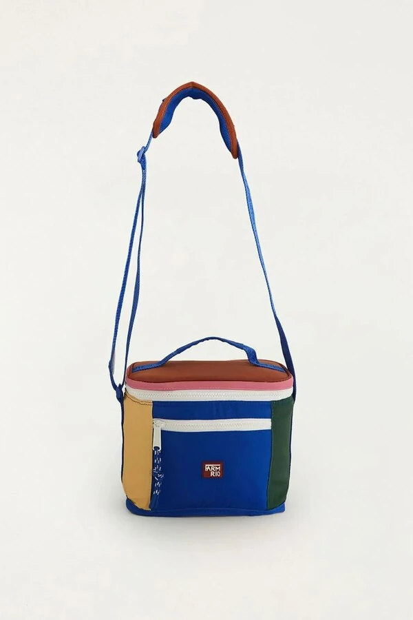 Mini cooler farofa colorblocking Farm