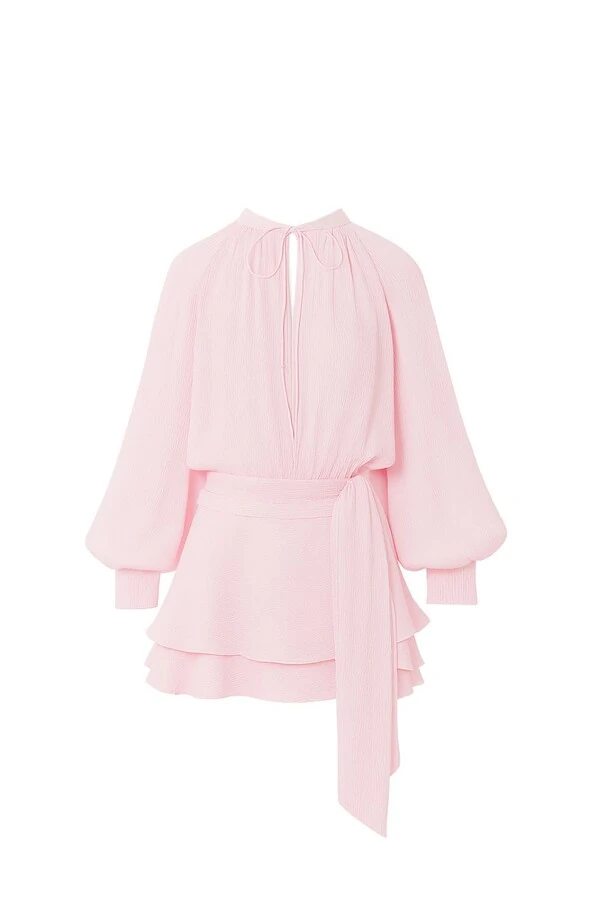 Vestido curto manga longa Kwi