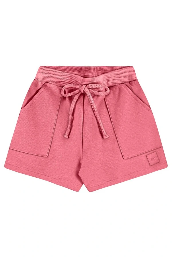 Short em moletom sem felpa Up Baby