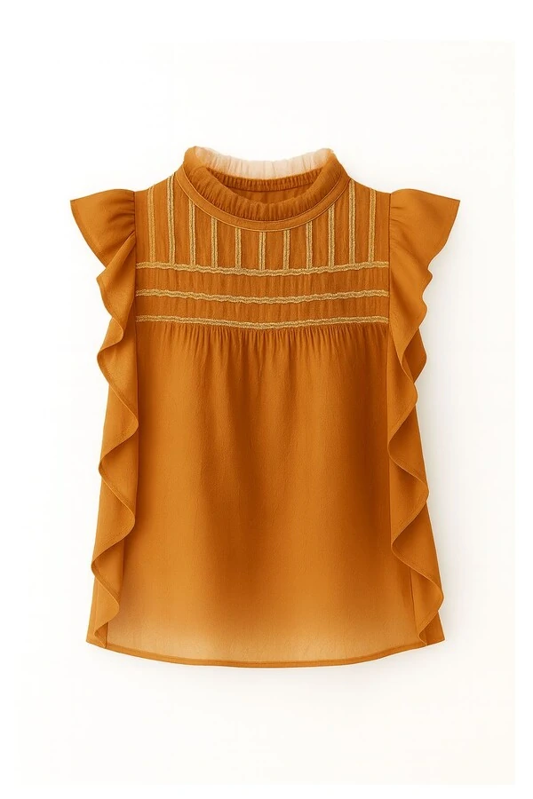 Blusa babados Kwi
